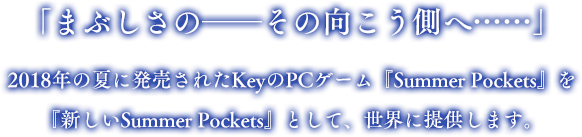 サマーポケッツ リフレクションブルー イントロダクション